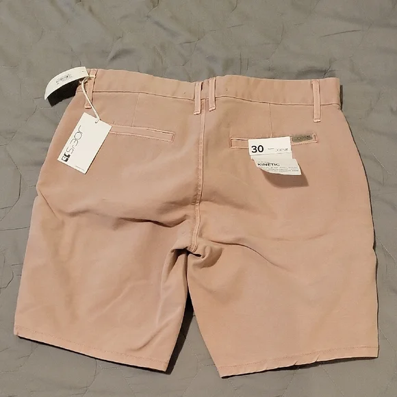 Joe's Jeans Men's Light Brown Flat Front Shorts - Picture 2 of 2
